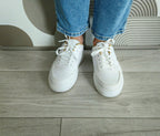 Basket Cœur blanc/doré