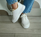Basket Cœur blanc/doré