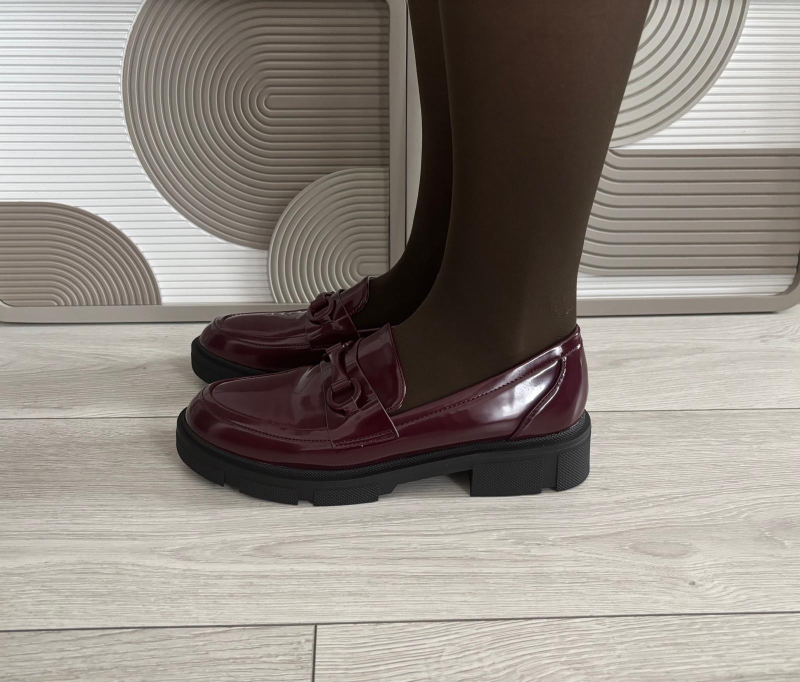 Mocassins Audley bordeaux