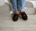 Mocassins Lora marron foncé