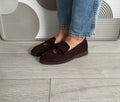 Mocassins Lora marron foncé