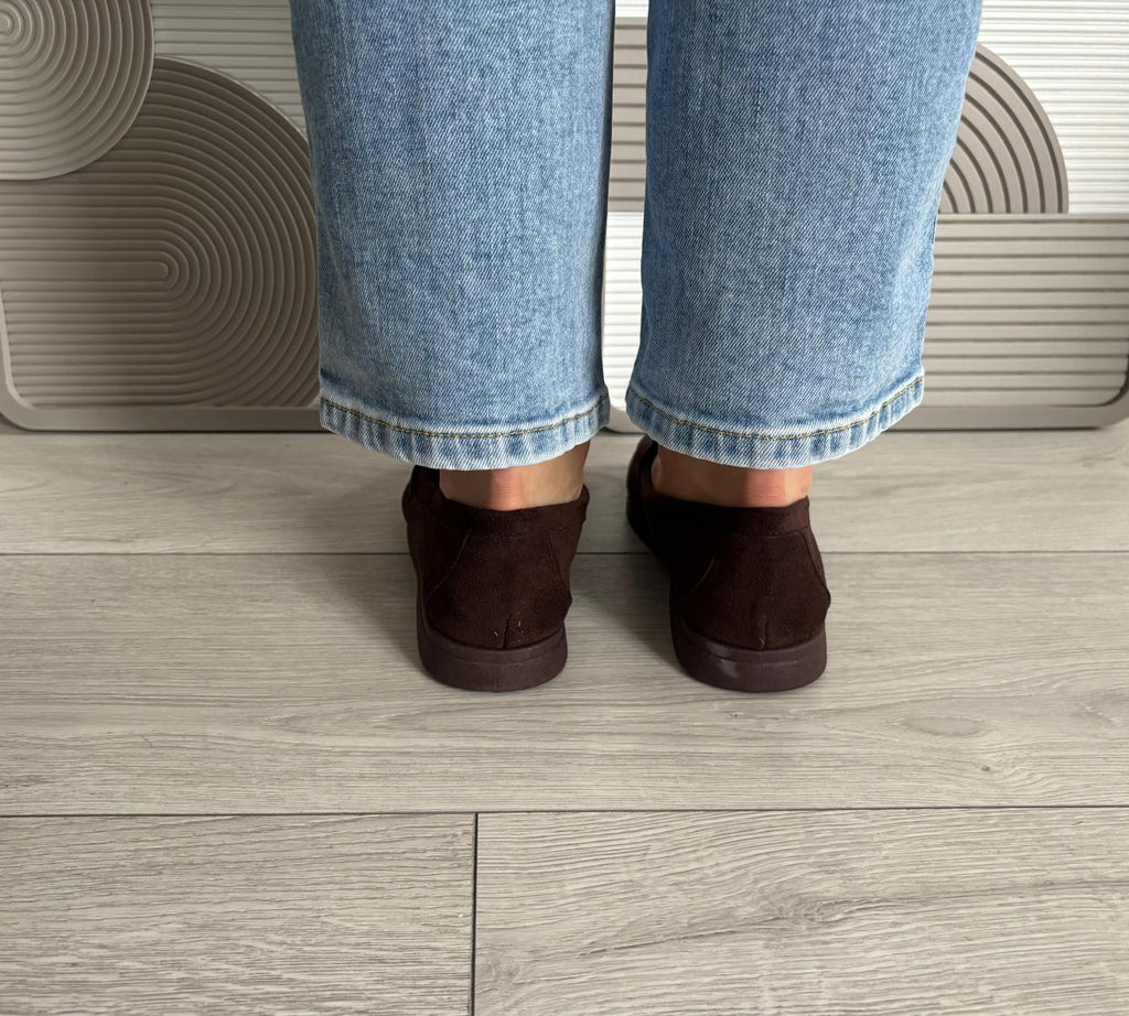 Mocassins Lora marron foncé