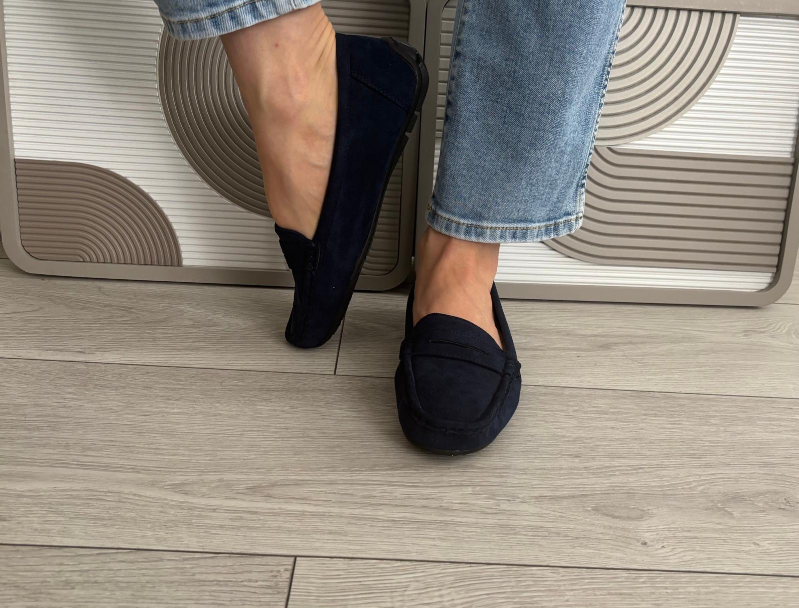 Mocassin Birdy bleu marine