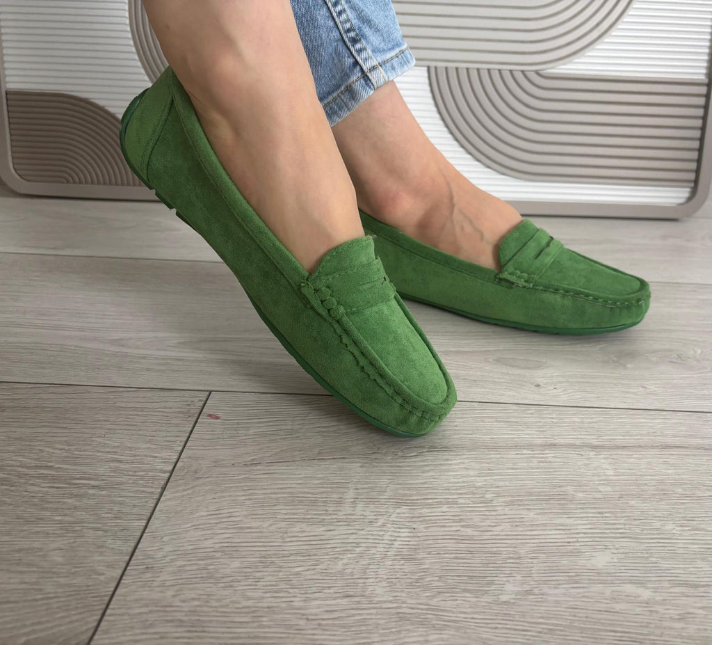 Mocassin Birdy vert