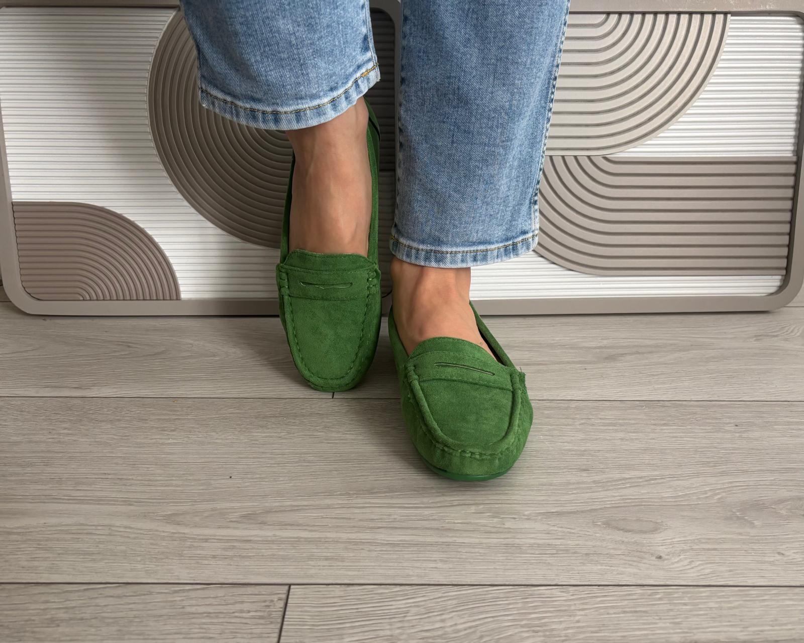 Mocassin Birdy vert