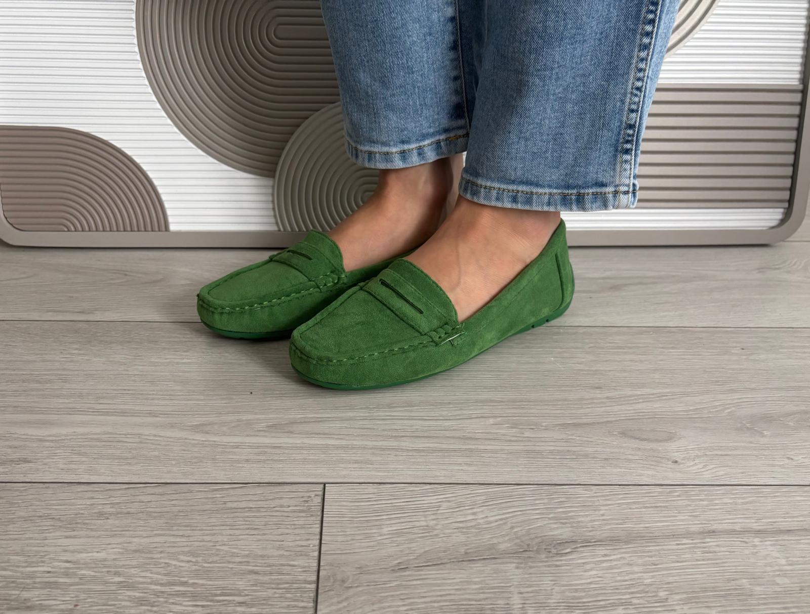 Mocassin Birdy vert