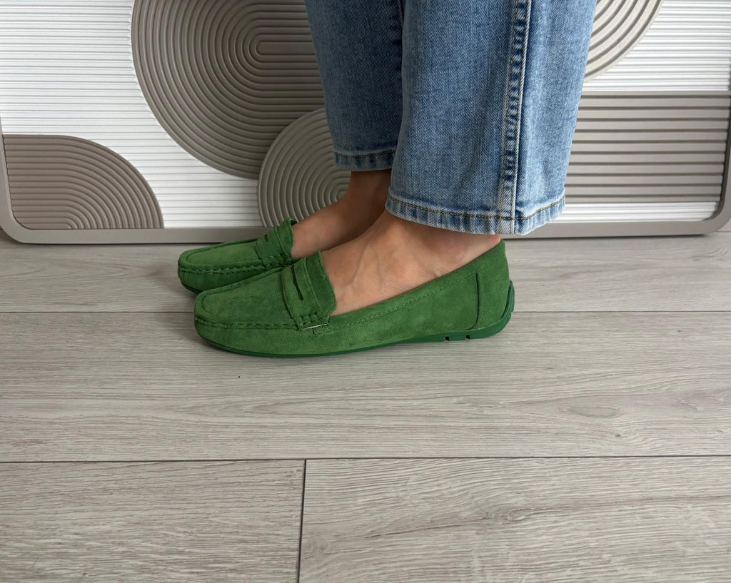Mocassin Birdy vert