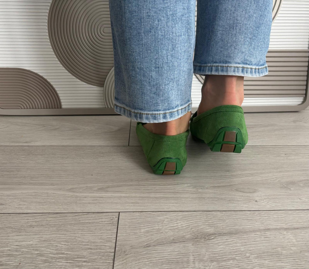 Mocassin Birdy vert