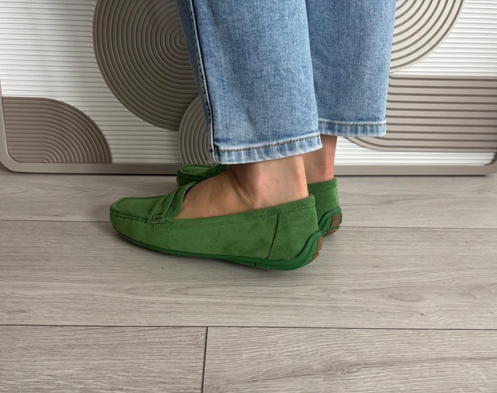 Mocassin Birdy vert
