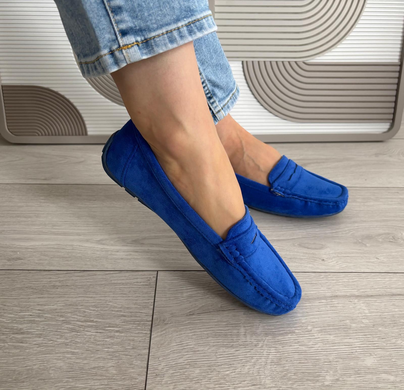 Mocassin Birdy bleu
