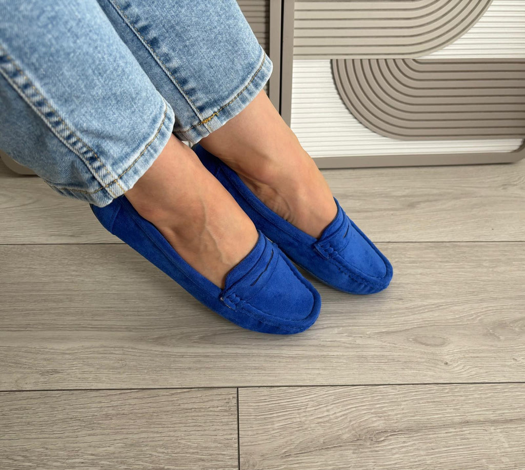 Mocassin Birdy bleu