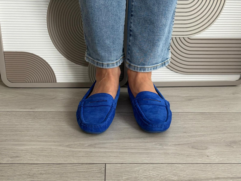 Mocassin Birdy bleu