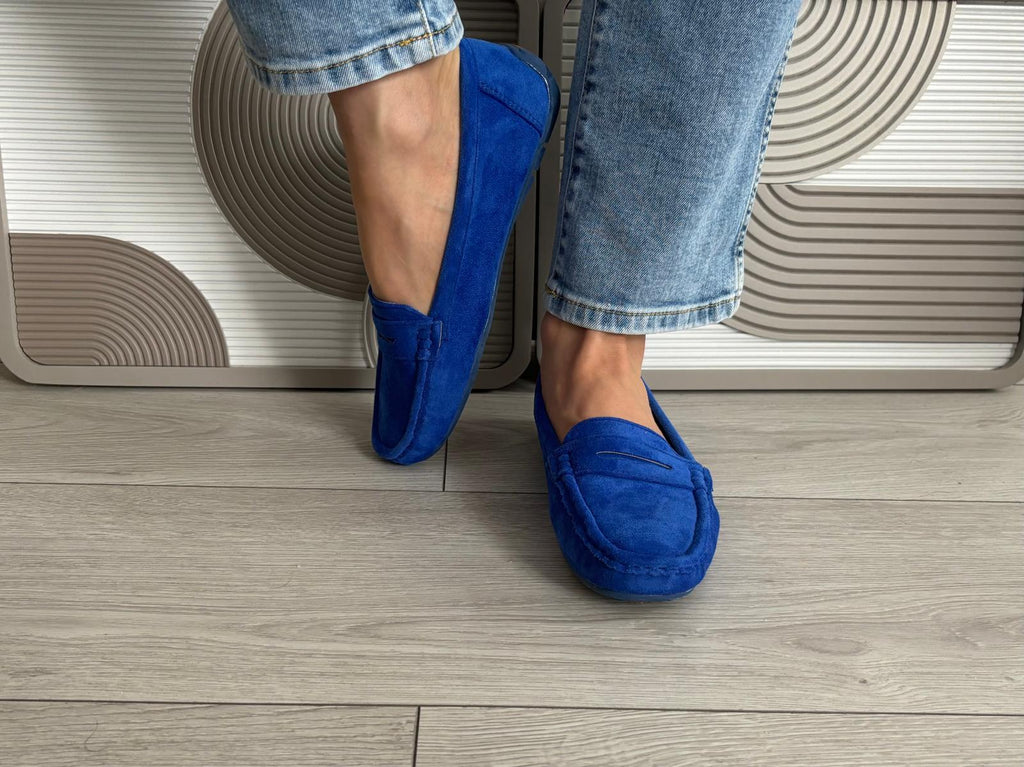 Mocassin Birdy bleu
