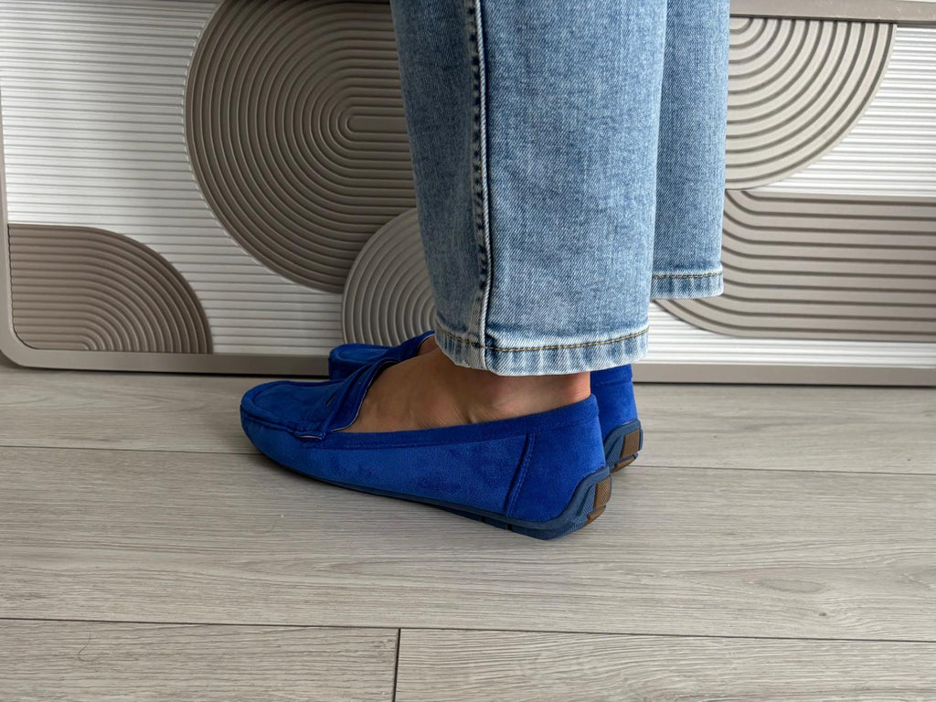 Mocassin Birdy bleu