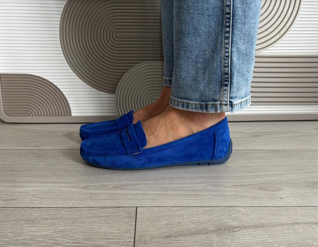 Mocassin Birdy bleu
