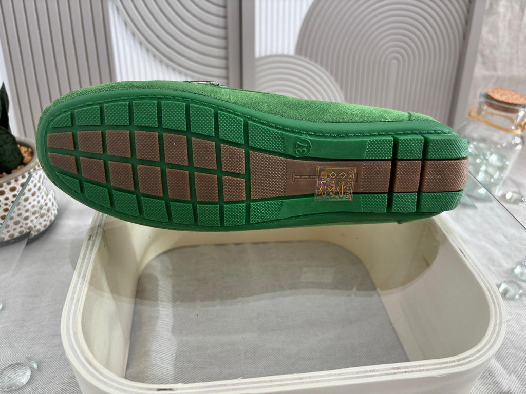 Mocassin Birdy vert