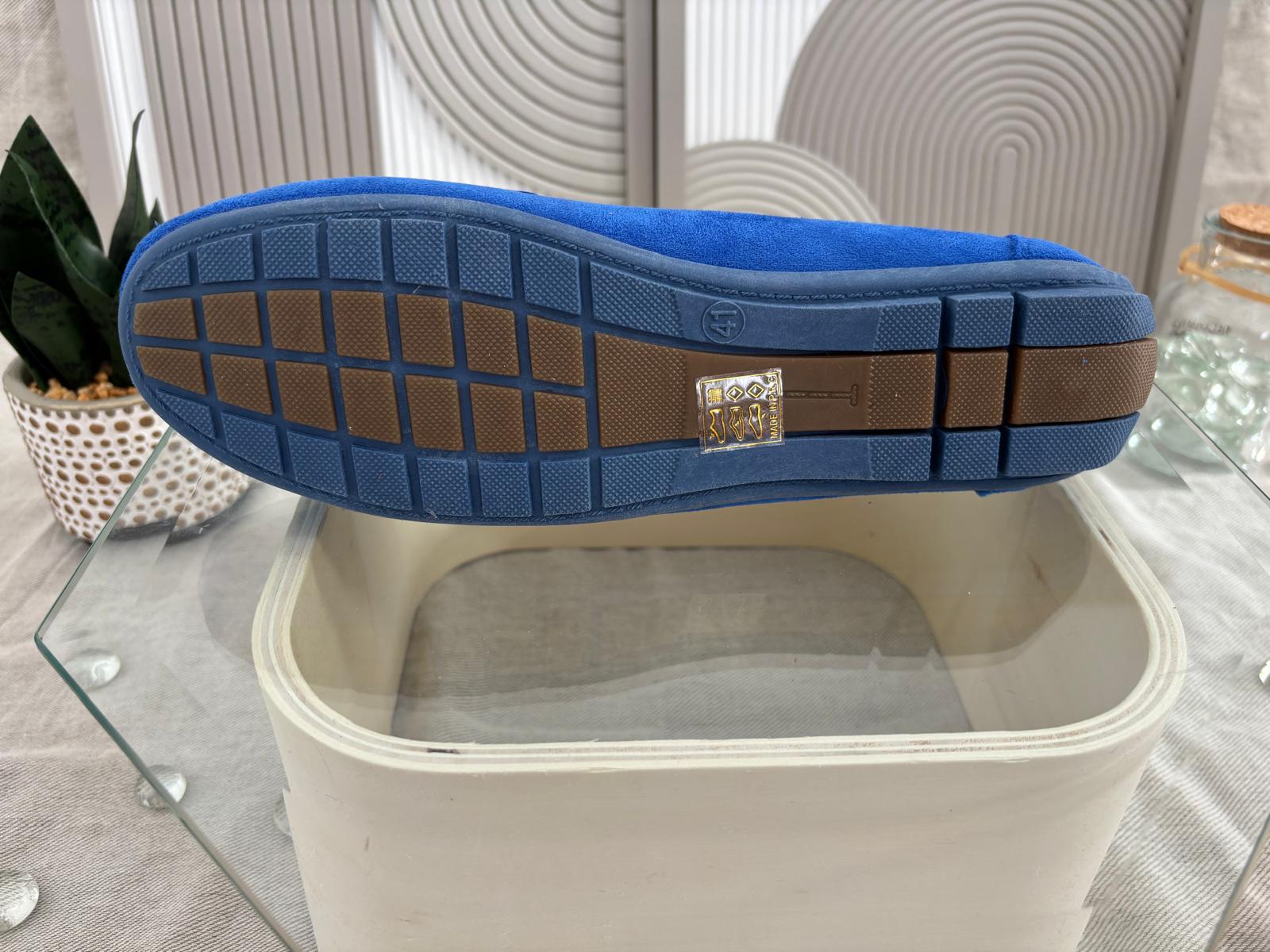 Mocassin Birdy bleu