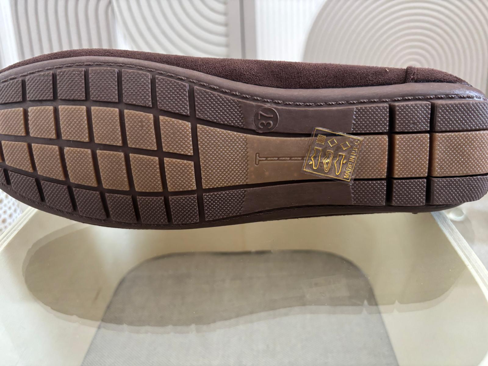 Mocassin Birdy marron foncé