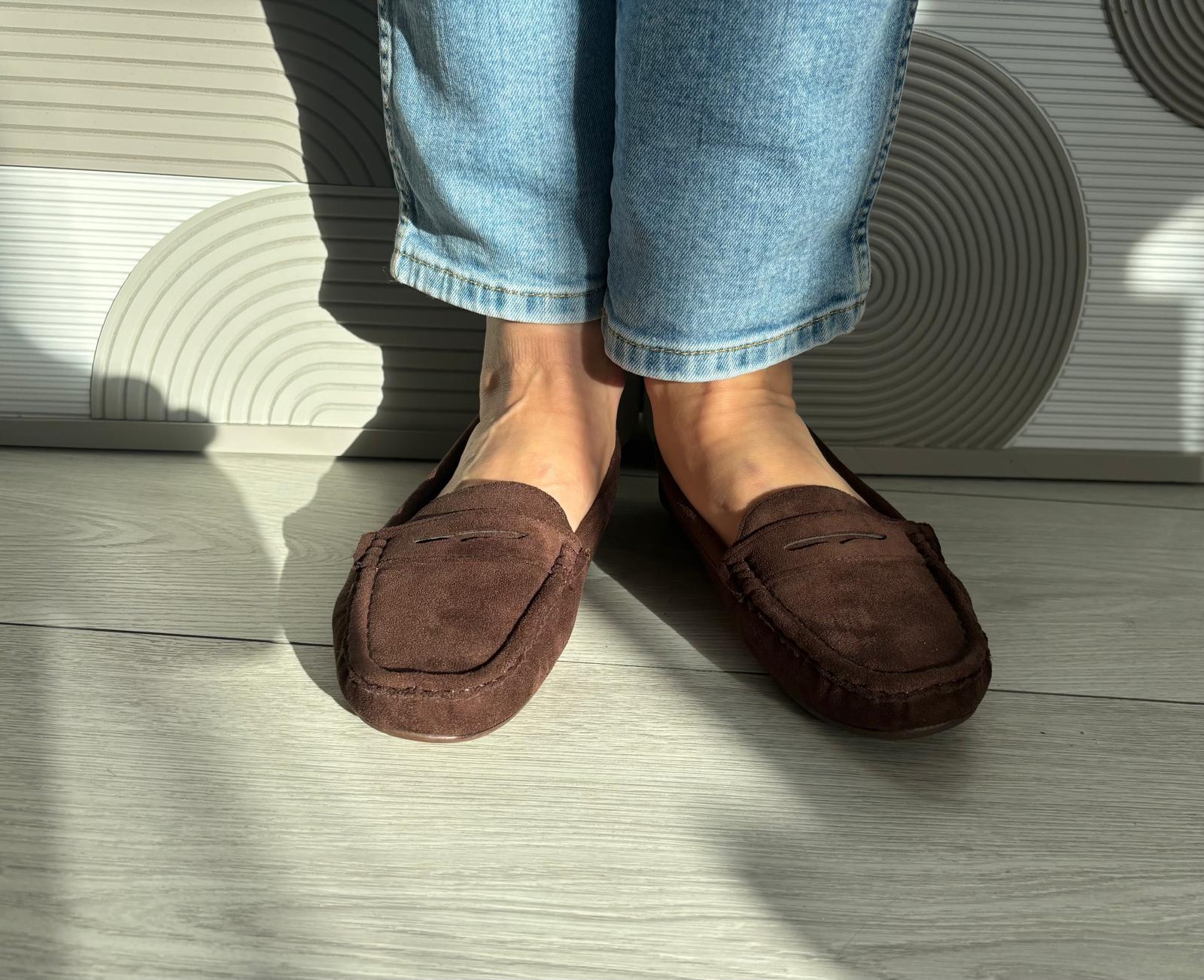 Mocassin Birdy marron foncé