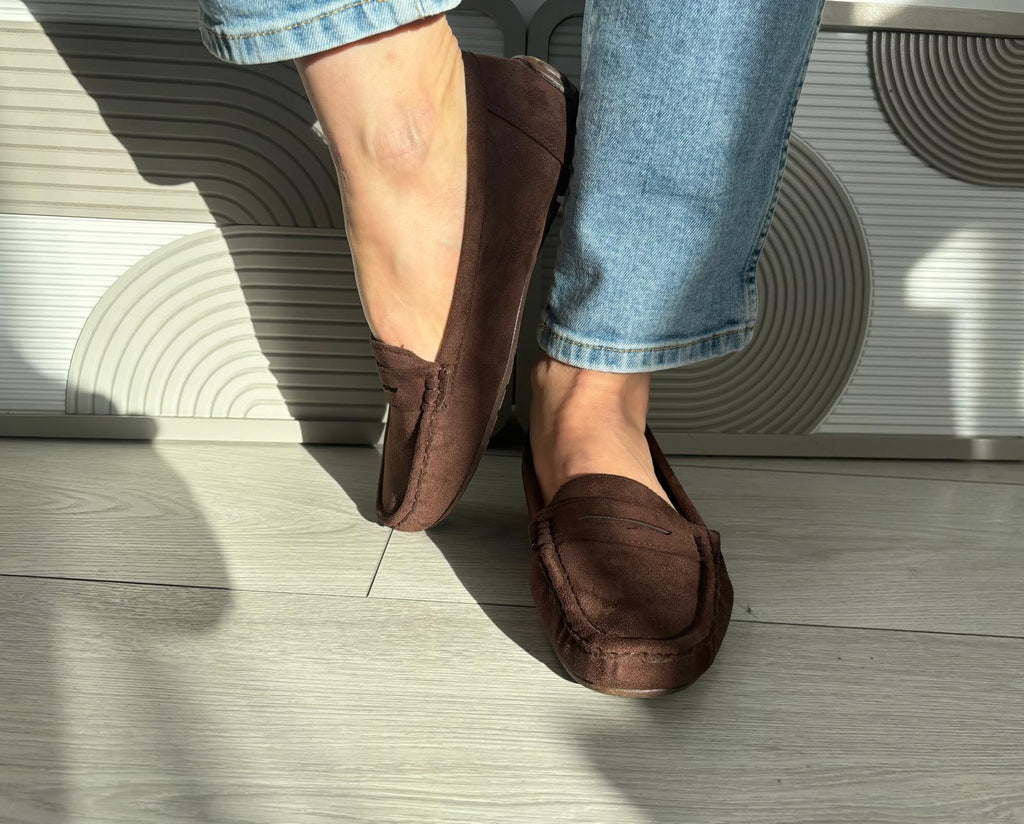 Mocassin Birdy marron foncé