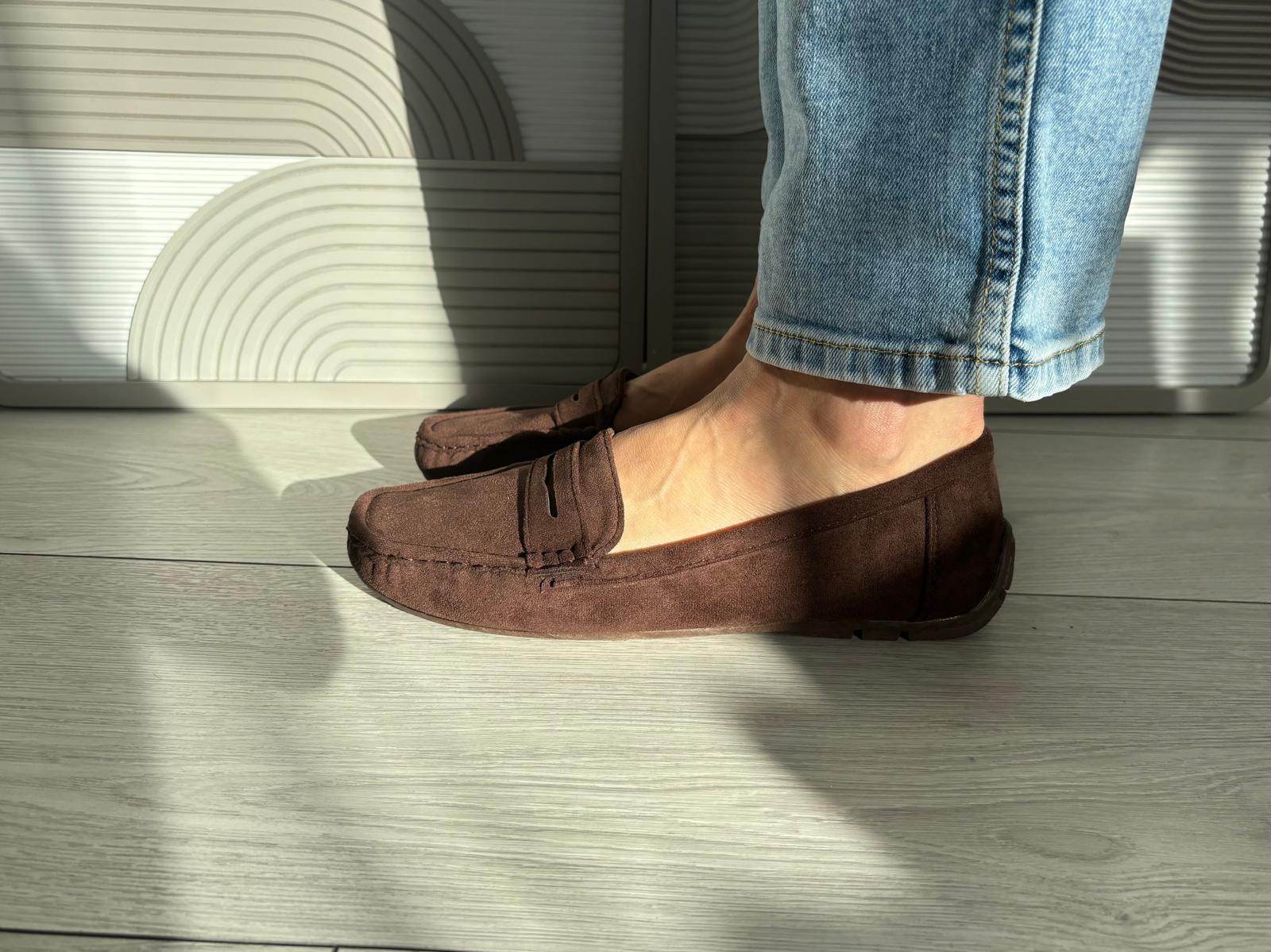 Mocassin Birdy marron foncé