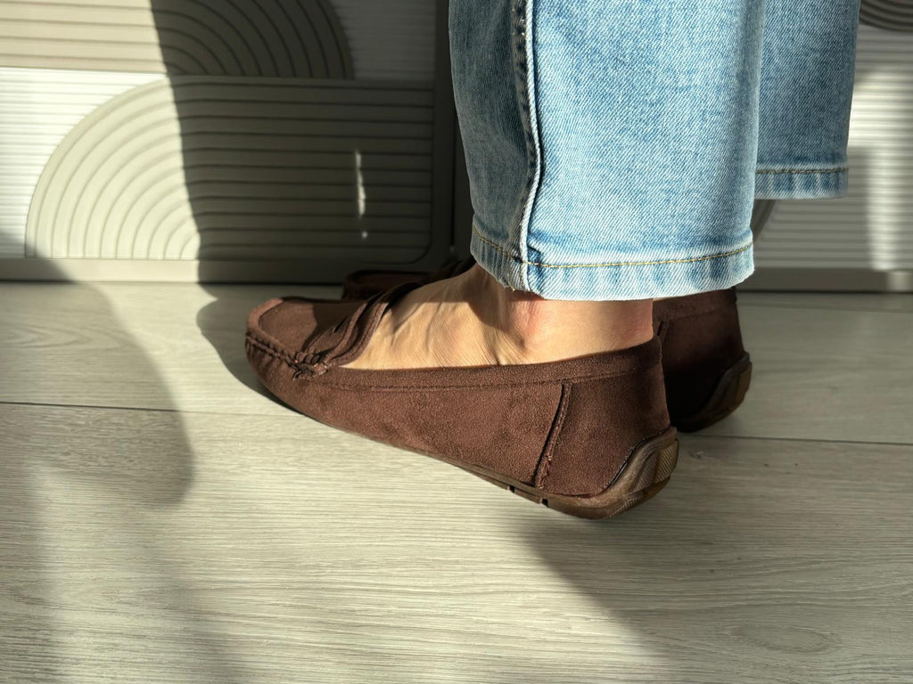Mocassin Birdy marron foncé
