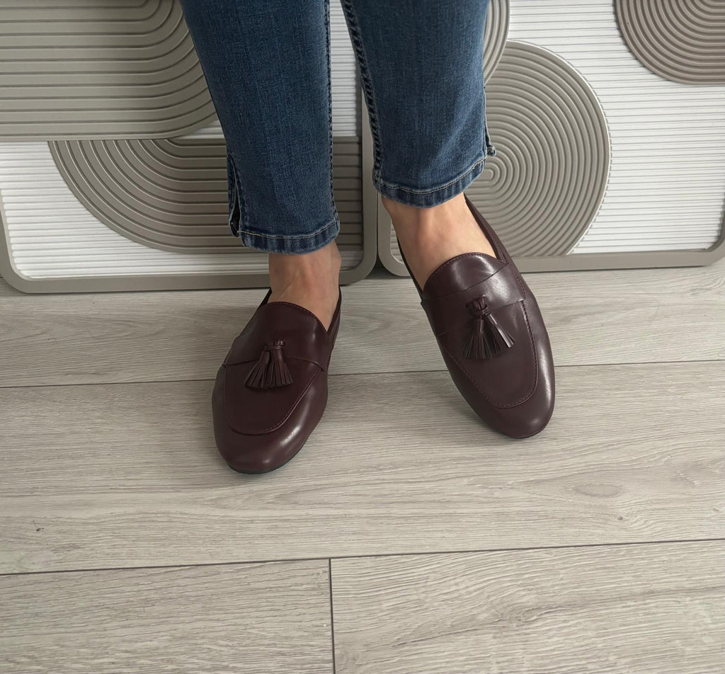 Mocassins Bonnie bordeaux