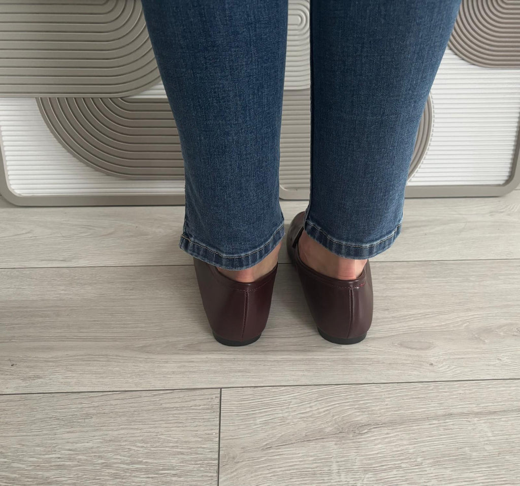 Mocassins Bonnie bordeaux