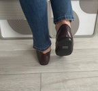 Mocassins Bonnie bordeaux
