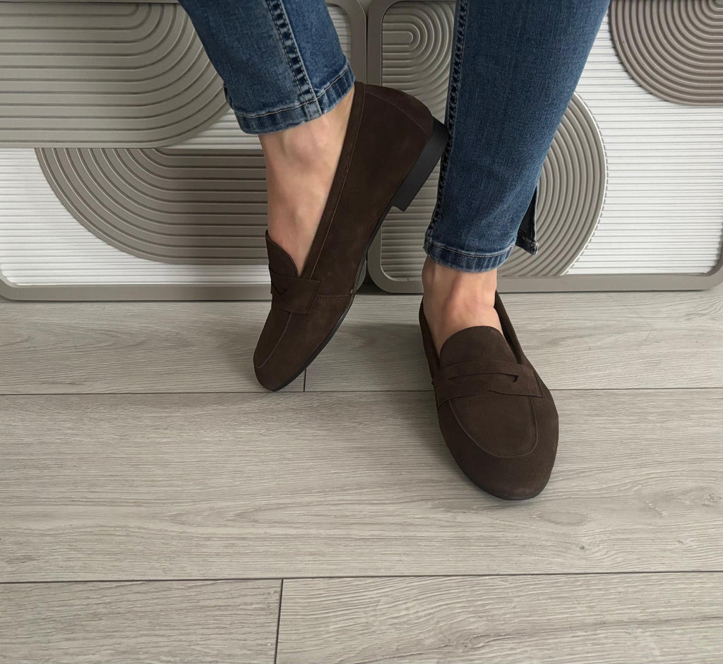 Mocassins Élise marron foncé
