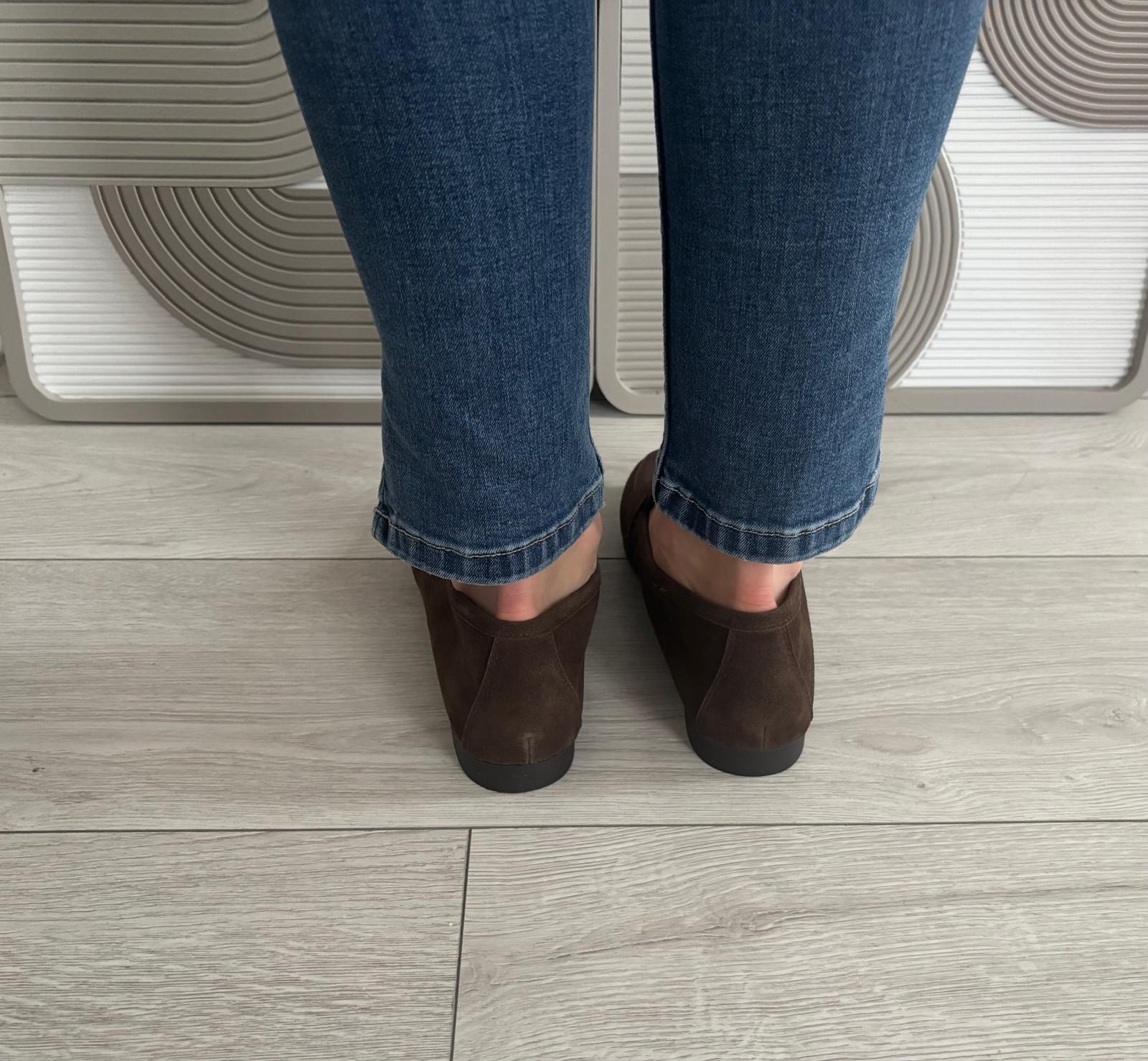 Mocassins Élise marron foncé
