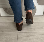 Mocassins Élise marron foncé