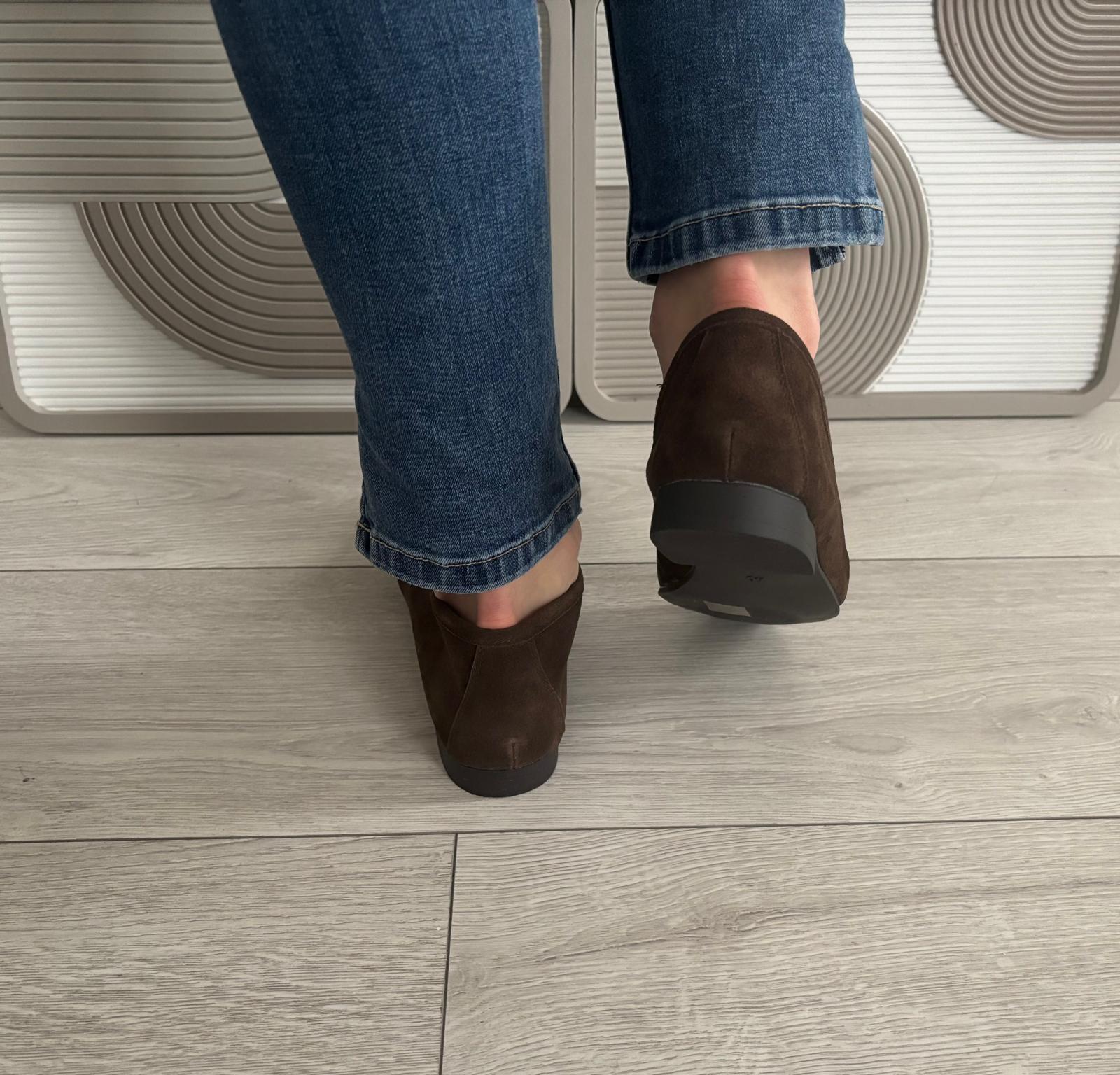 Mocassins Élise marron foncé