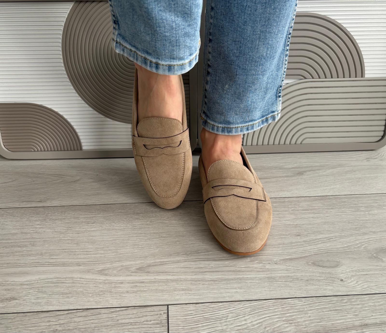 Mocassins Élise beige