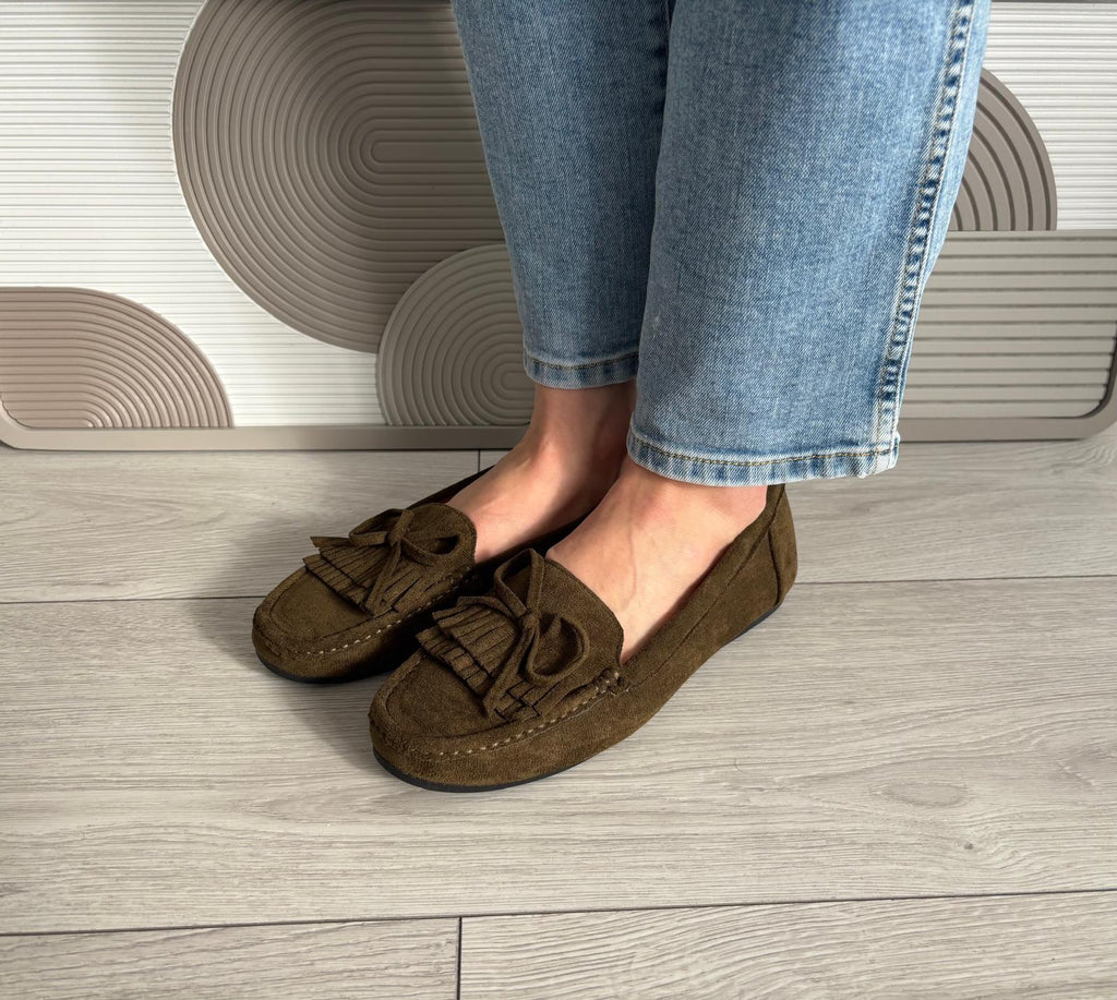 Mocassins Nina camel