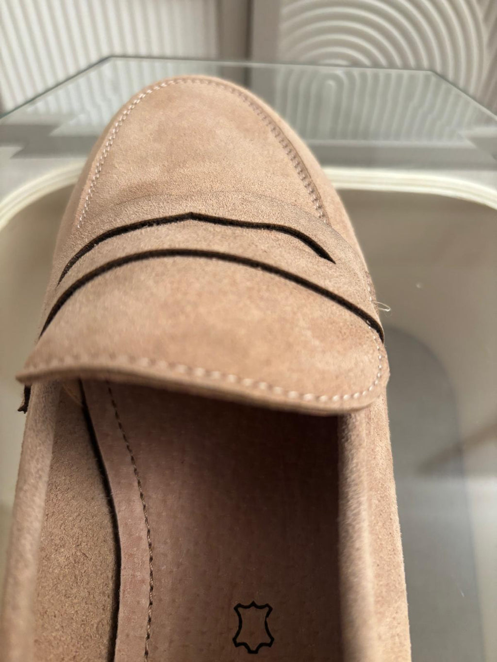 Mocassins Élise beige