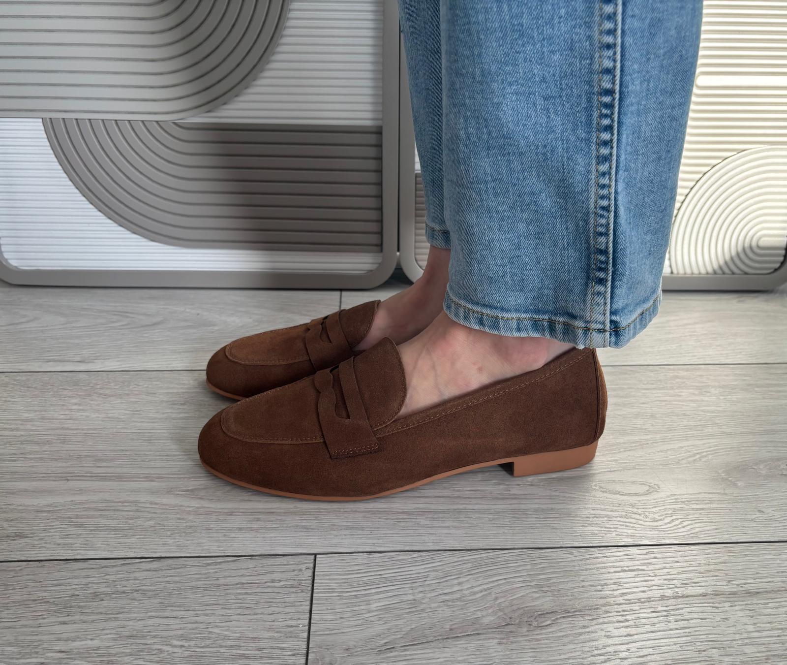 Mocassins Élise camel
