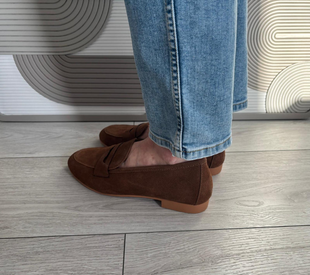 Mocassins Élise camel