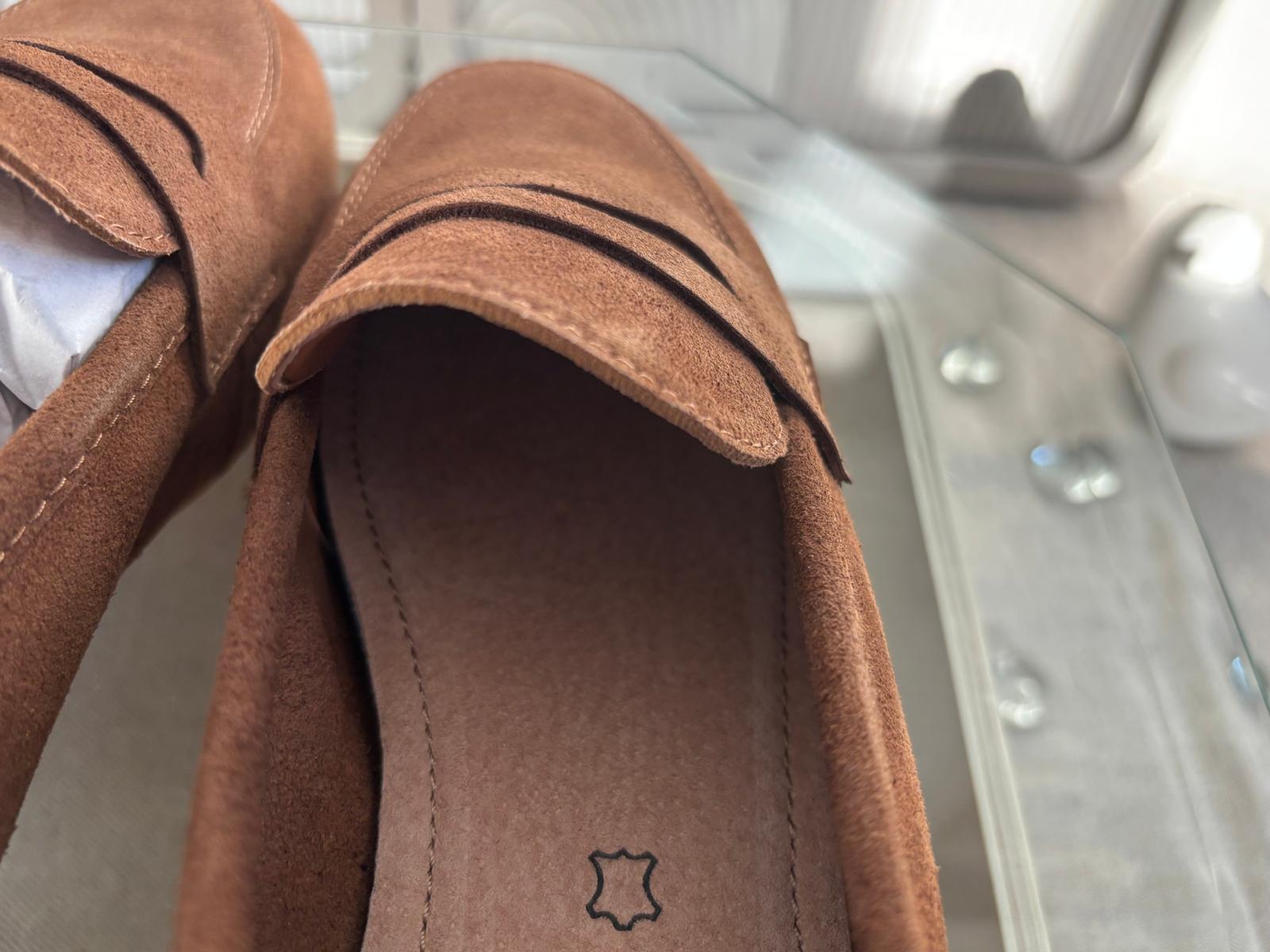 Mocassins Élise camel