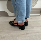 Slingback Édith nero
