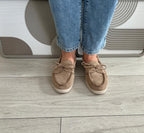 Mocassins Bateau beige