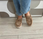 Mocassins Bateau beige