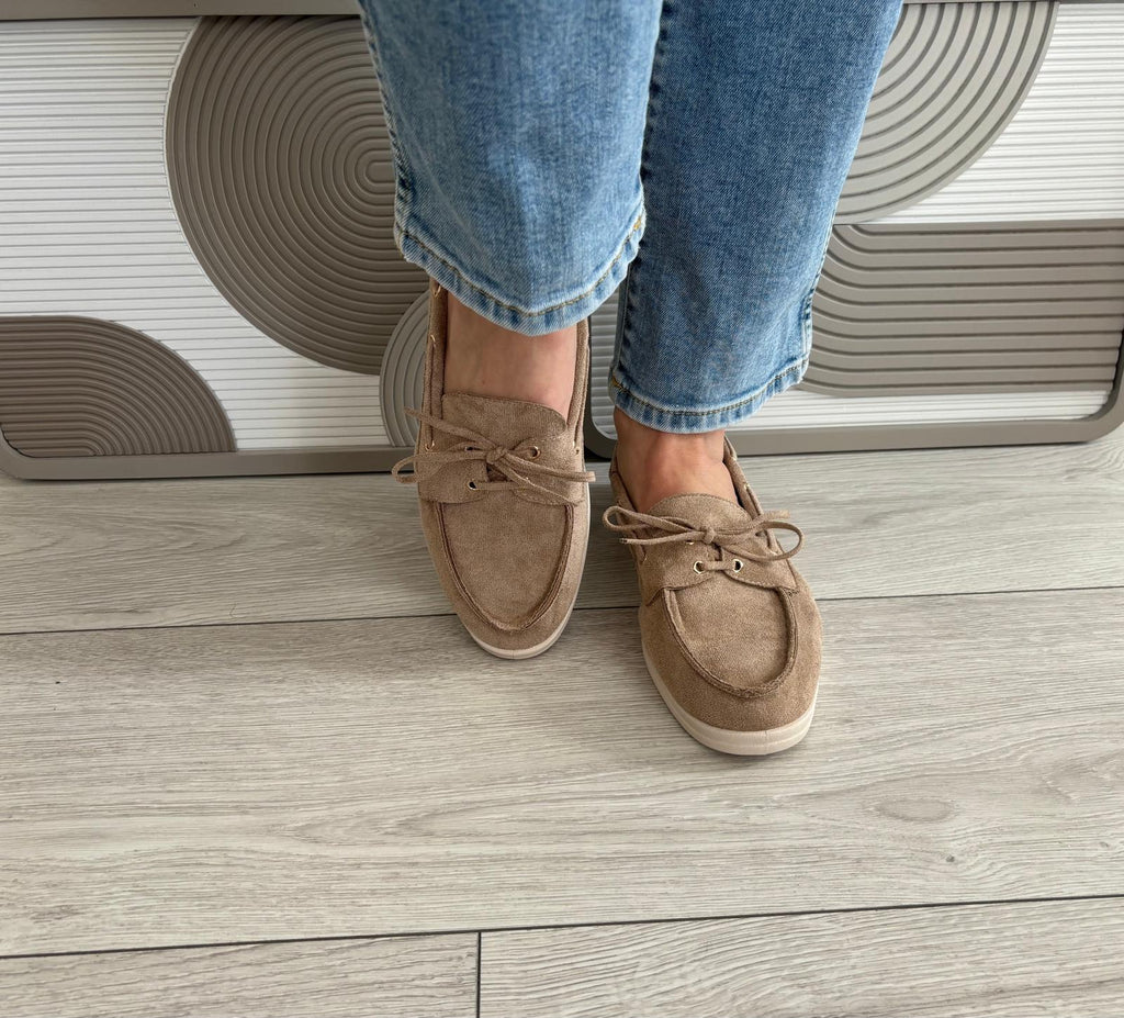 Mocassins Bateau beige