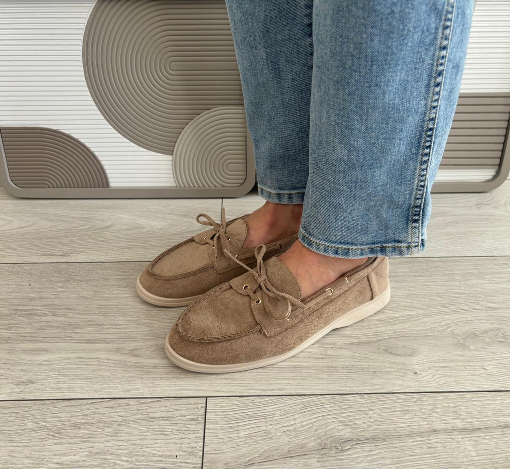 Mocassins Bateau beige