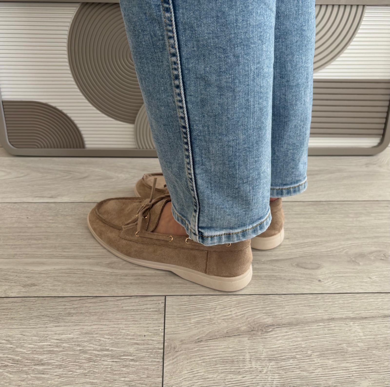 Mocassins Bateau beige