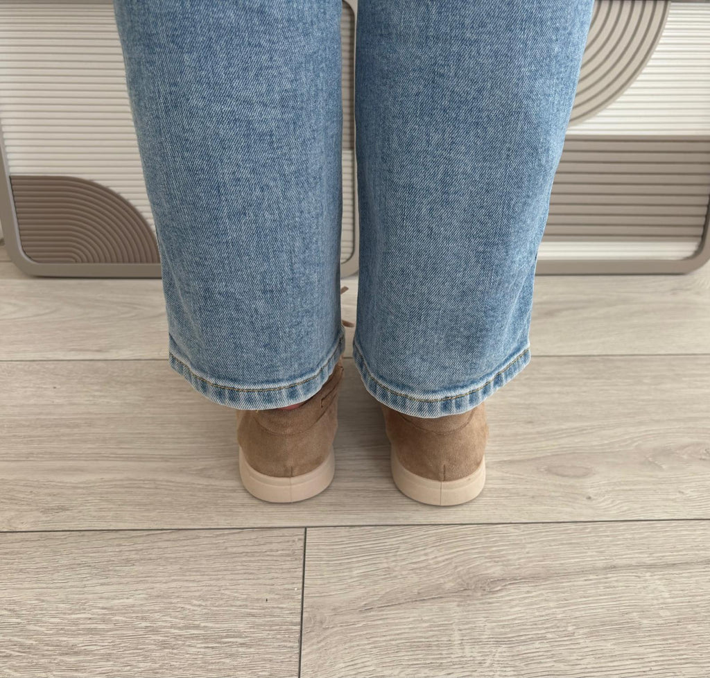 Mocassins Bateau beige