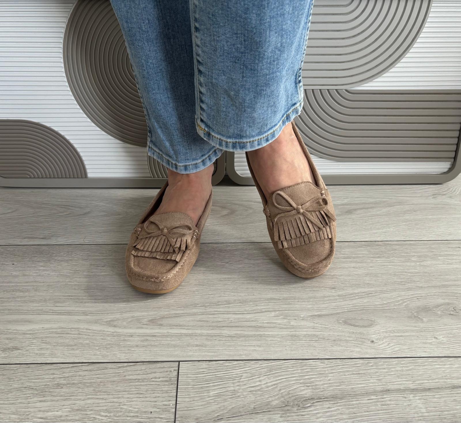 Mocassins Nina beige