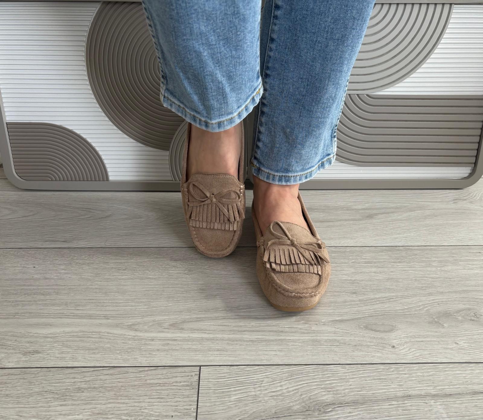Mocassins Nina beige