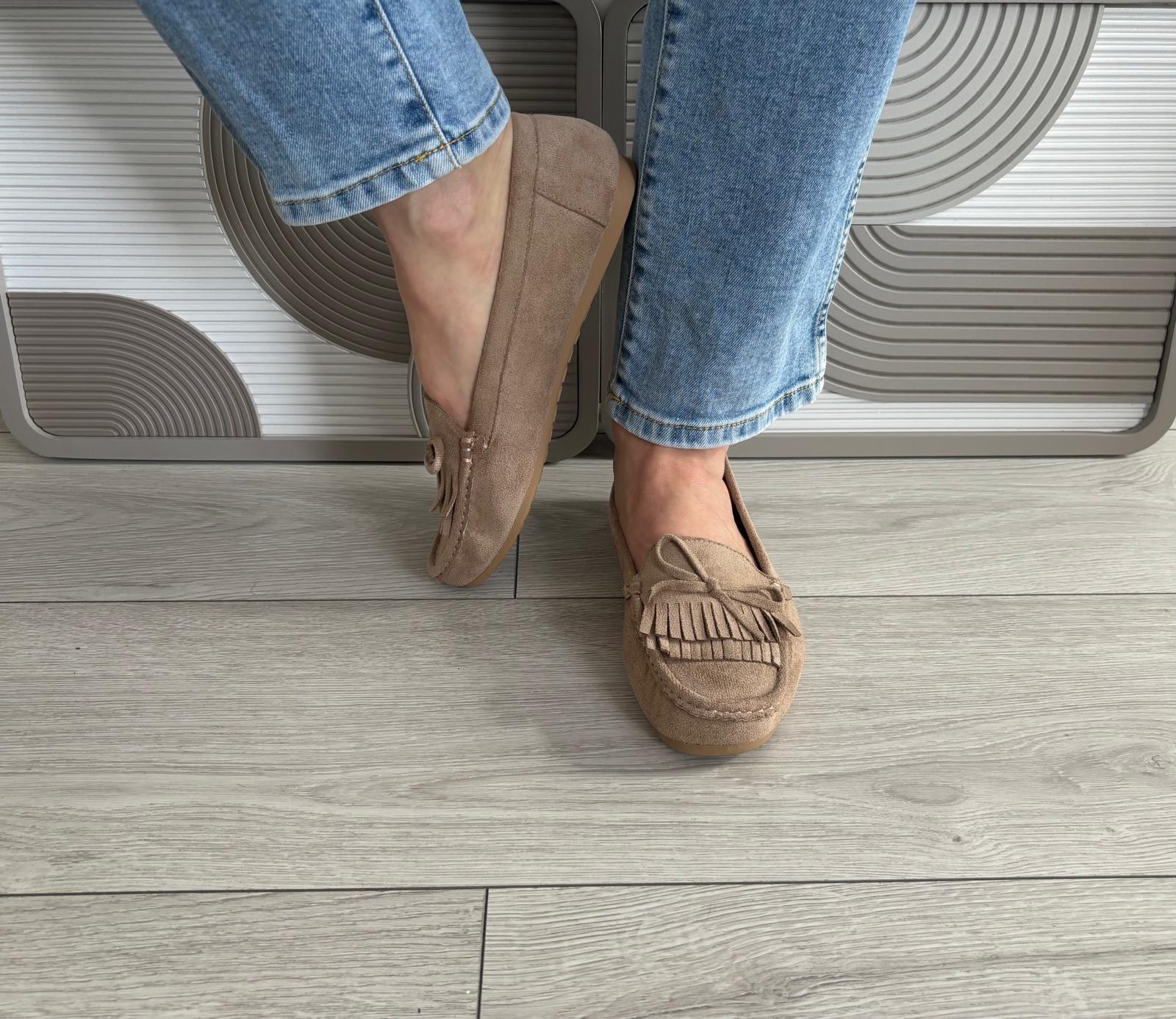 Mocassins Nina beige