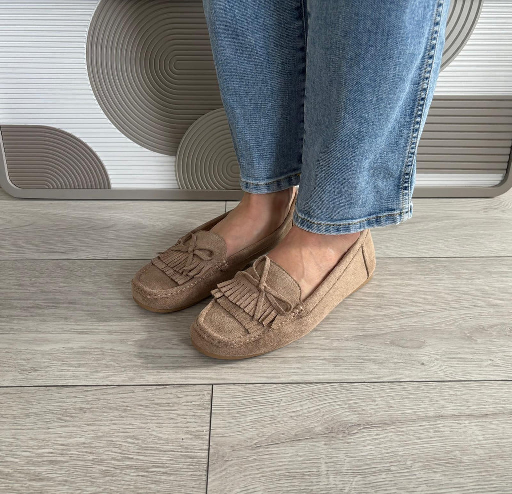 Mocassins Nina camel